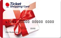 Ticket Shopping Card